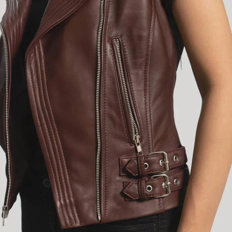 Maroon Vest -Emp2003