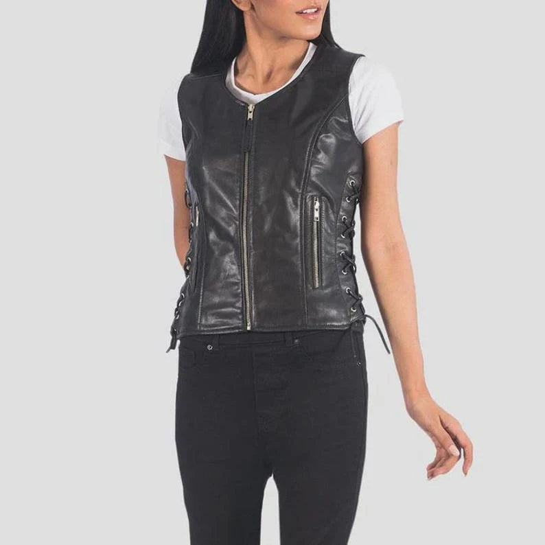 Leather Vest