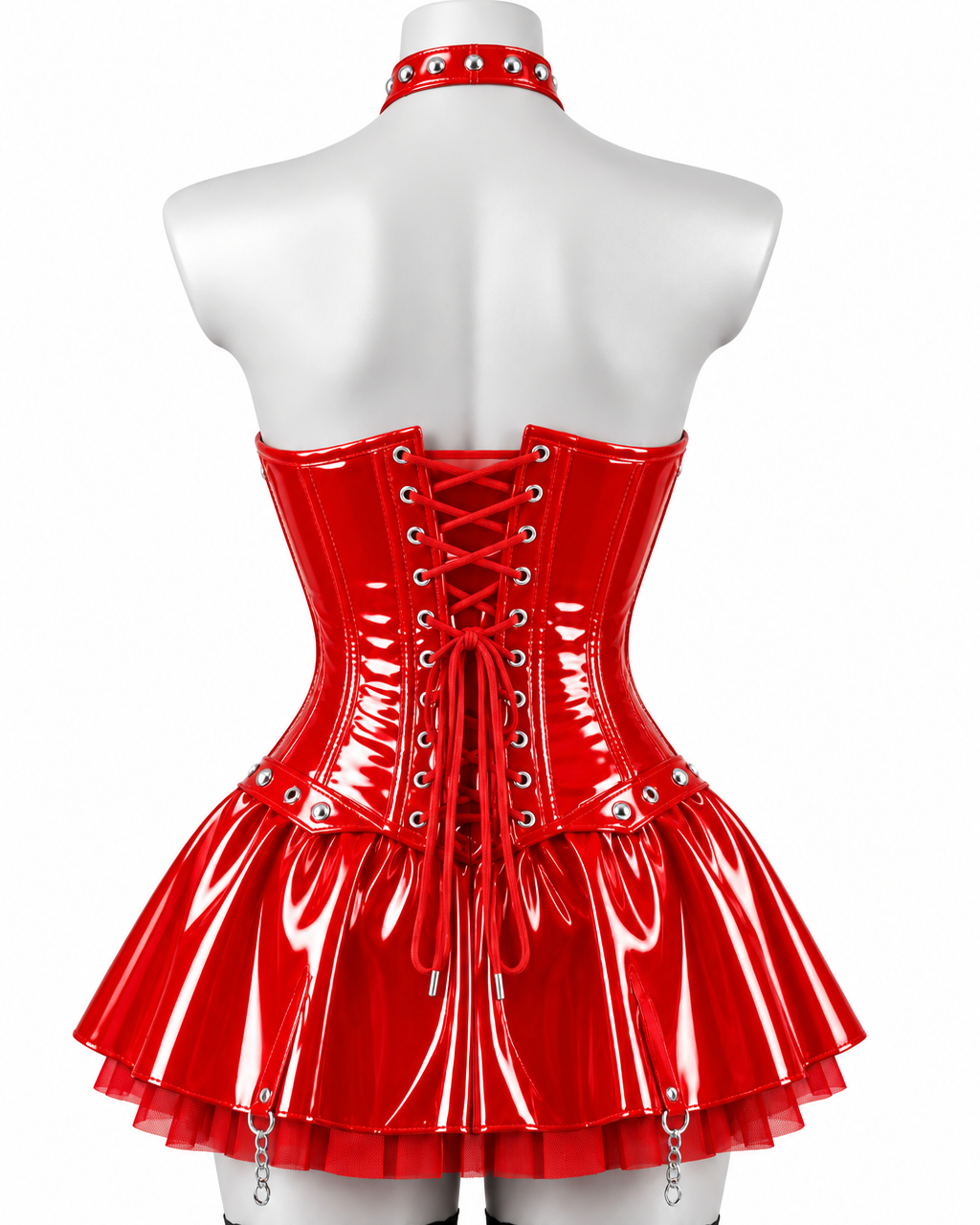 PVC - OverBust Corset - Emb1002