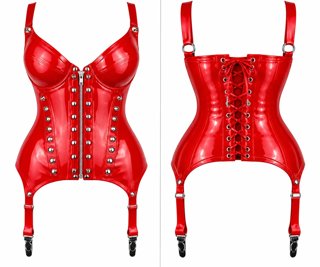 PVC - OverBust Corset - Emb1005
