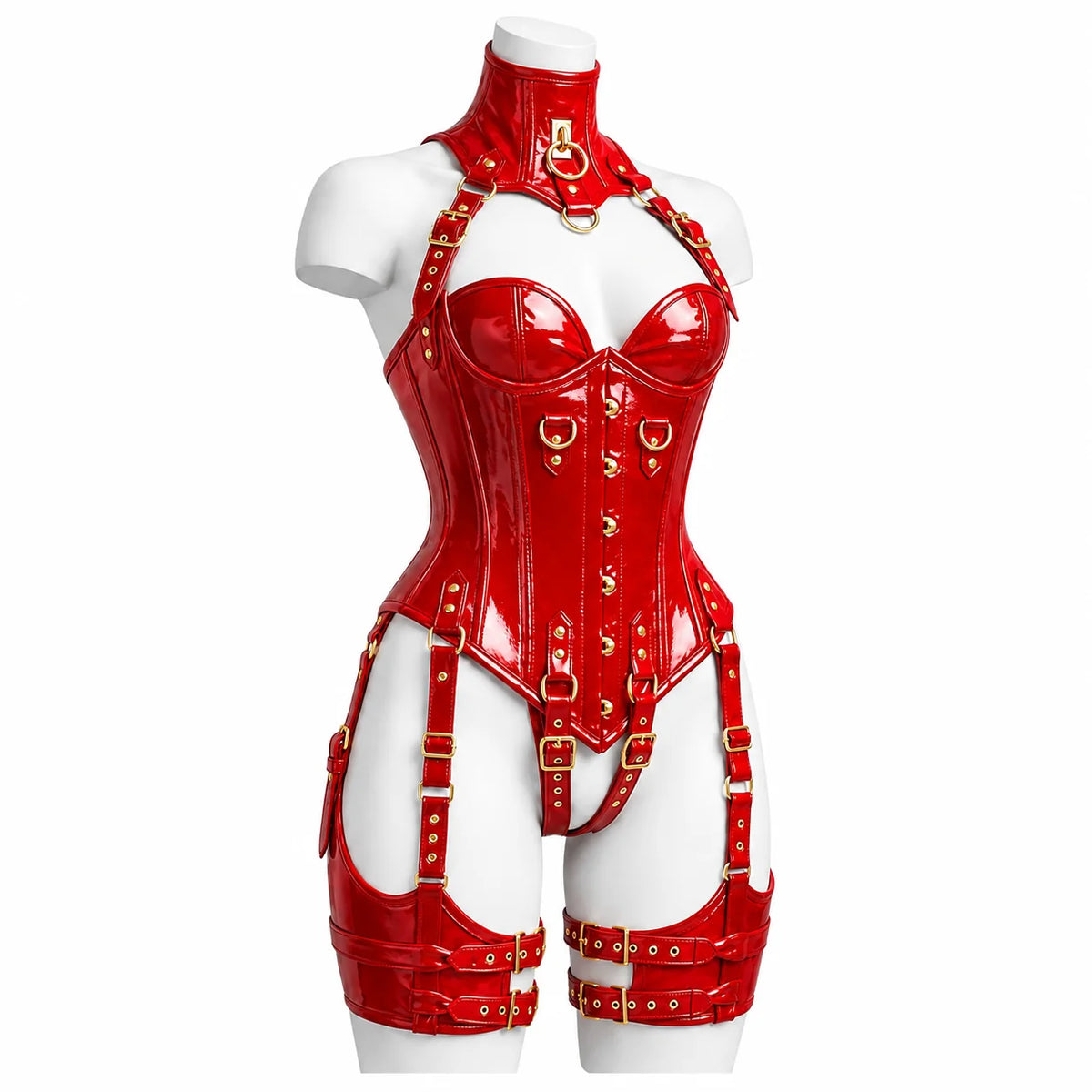 PVC - OverBust Corset - Emb1007